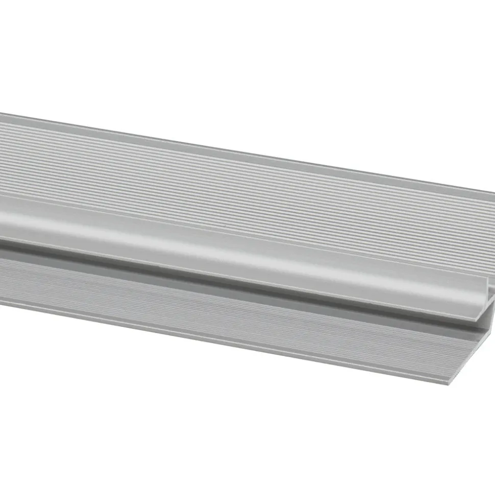 Profiel SPC Paneel Binnenhoek Wall In Zilver 4mm x 2800mm