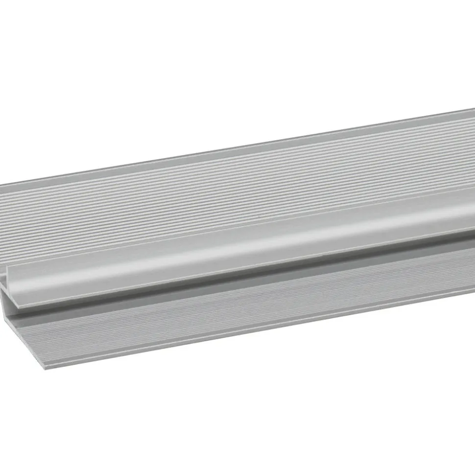 Profiel SPC Paneel Binnenhoek Wall In Zilver 4mm x 2800mm