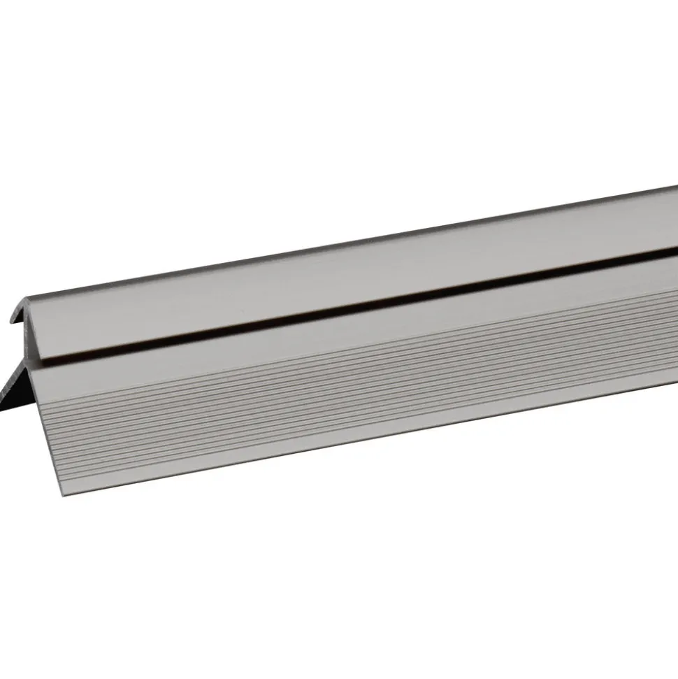 Profiel SPC Paneel Buitenhoek Wall Out Titanium 4mm x 2800mm