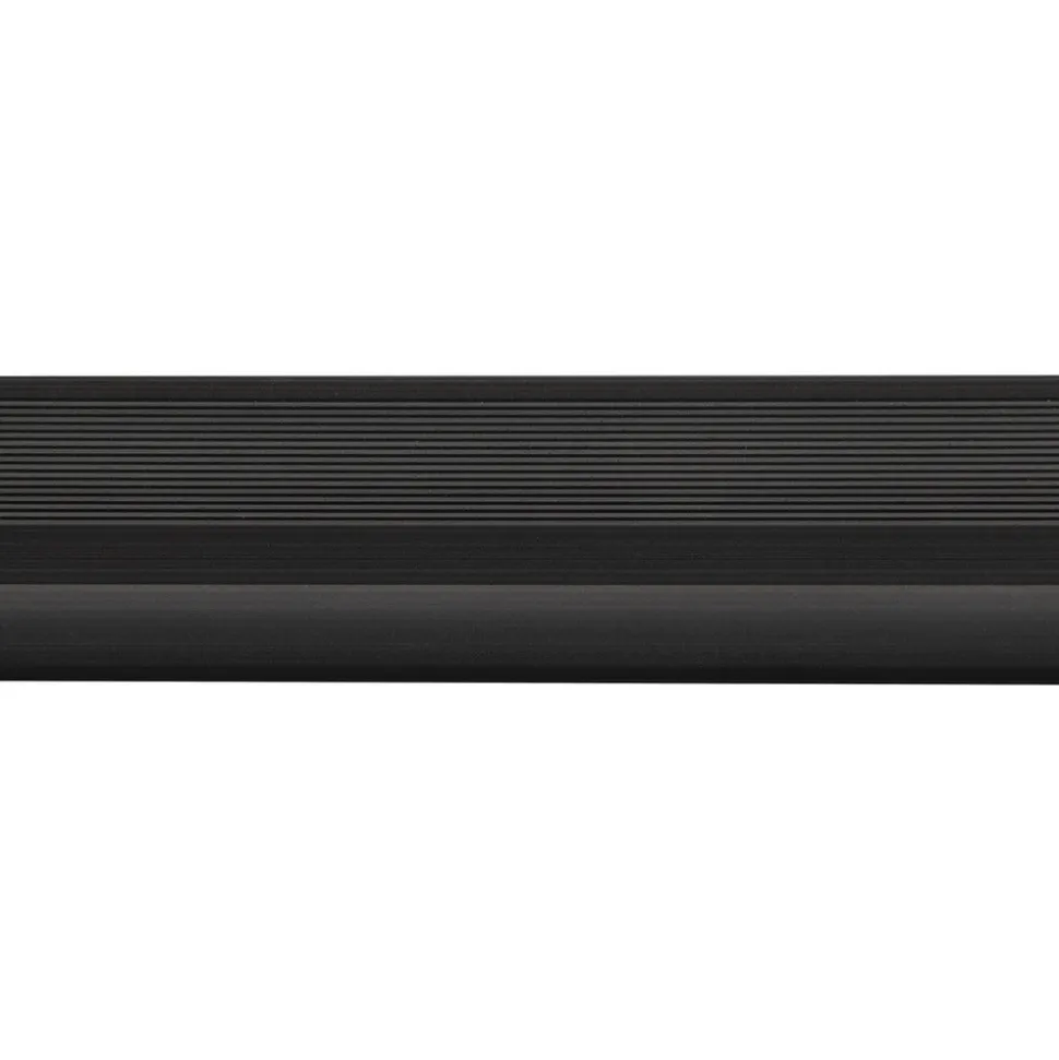 Profiel SPC Paneel Buitenhoek Wall Out Zwart Mat 4mm x 2800mm