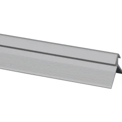 Profiel SPC Paneel Buitenhoek Wall Out Zilver 4mm x 2800mm