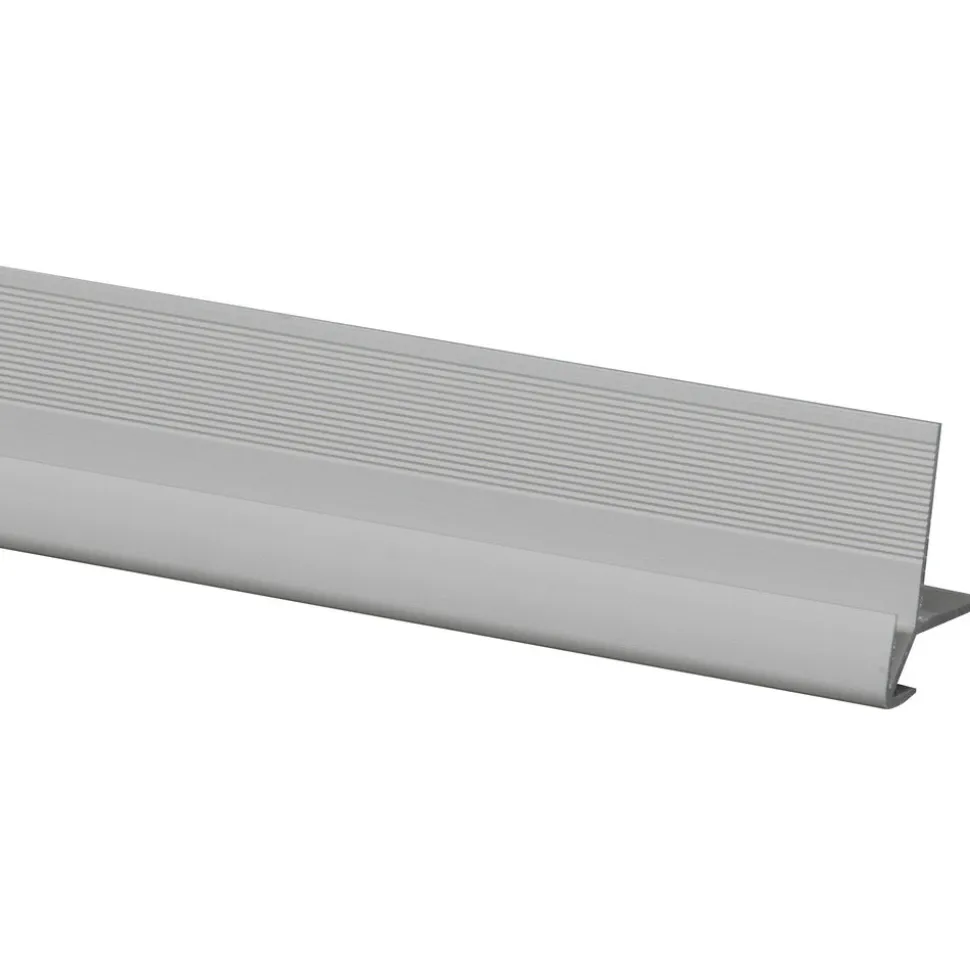 Profiel SPC Paneel Buitenhoek Wall Out Zilver 4mm x 2800mm