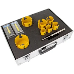 ProFit Multi Purpose Gatzagen Set 35-40-44-51-60-76-82 mm +  6-8 mm Diamond Dry