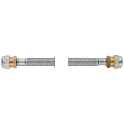 Proflex Flexibele slang DN8 knelkopp. 1-delige tweezijdig 3/8" / 10 MM X 3/8" / 12 MM 30 CM