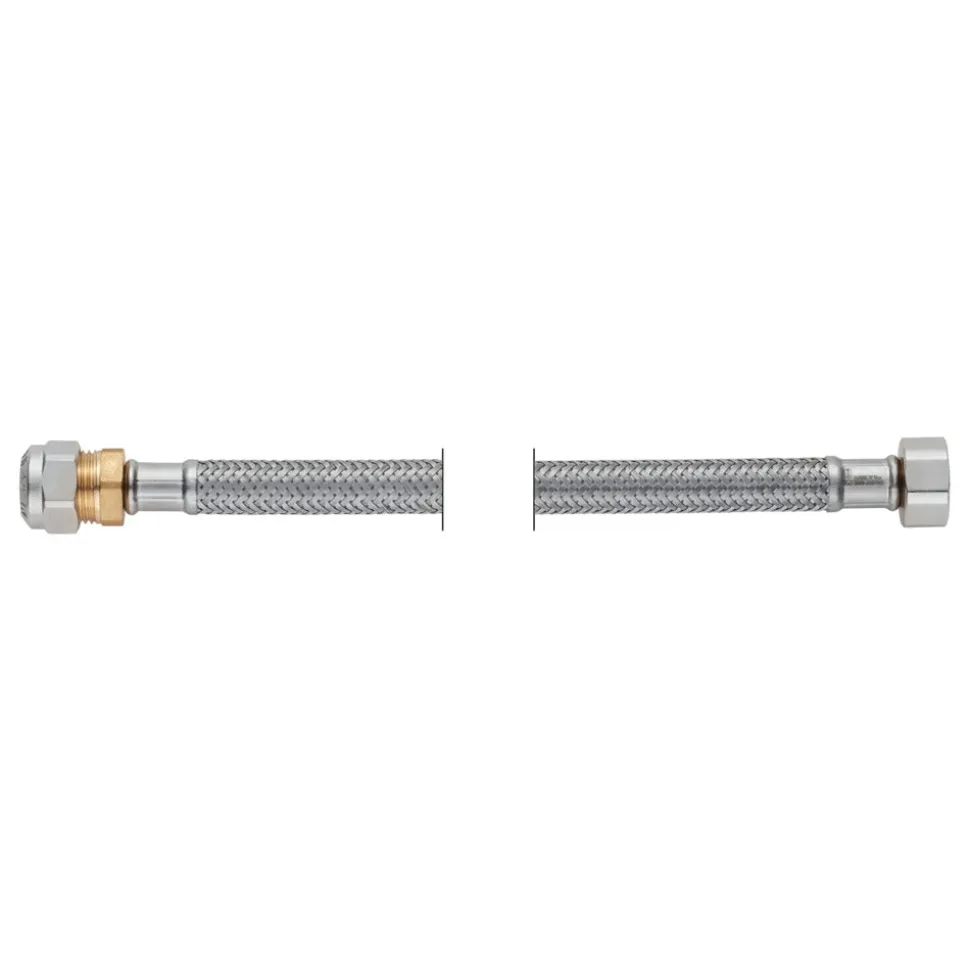 Proflex Flexibele slang DN8 knelkoppeling 1-delige x BIN 3/8" / 10 MM X 3/8" 30 CM