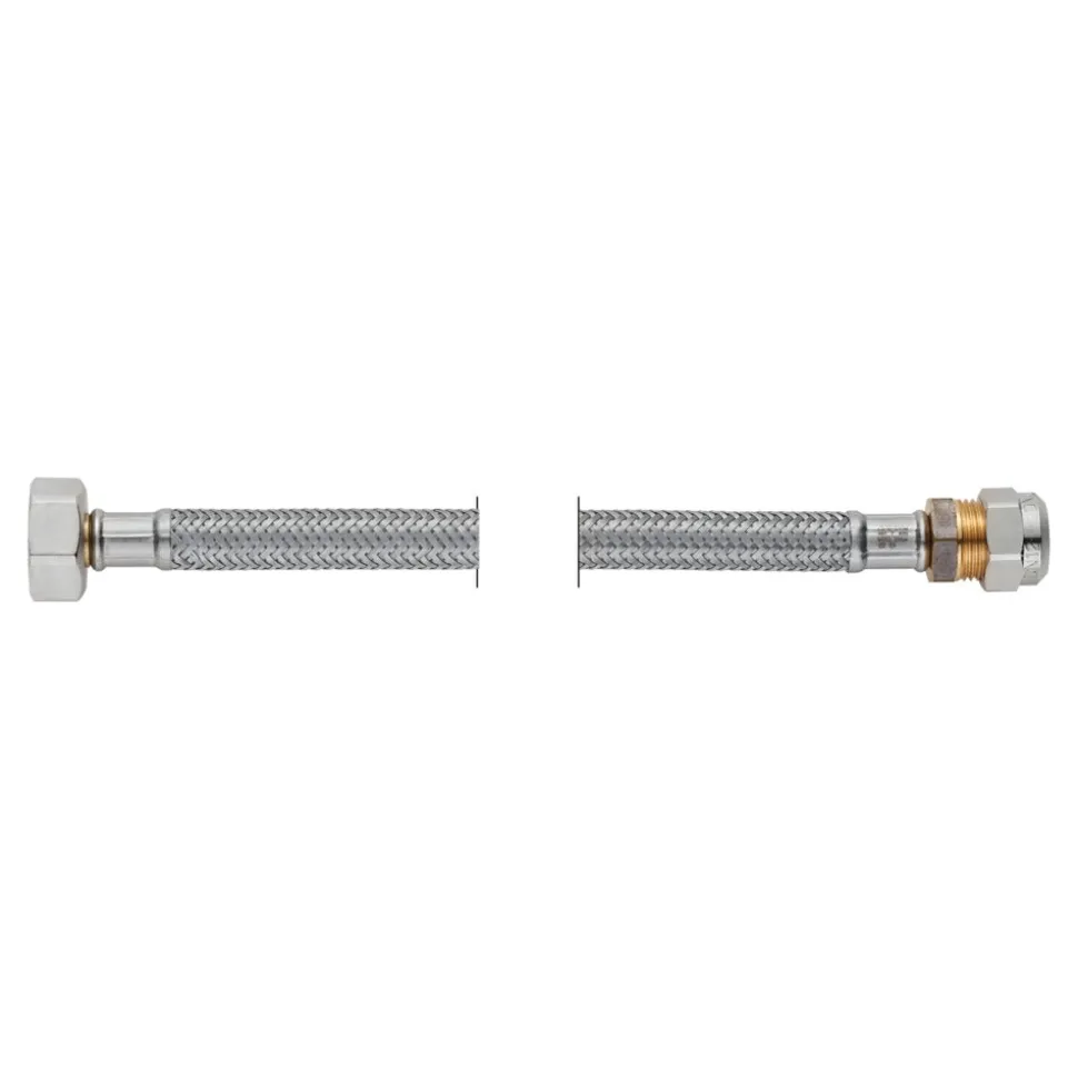 Proflex Flexibele slang DN8 knelkoppeling 1-delige x BIN 3/8" / 12 MM X 1/2" 30 CM