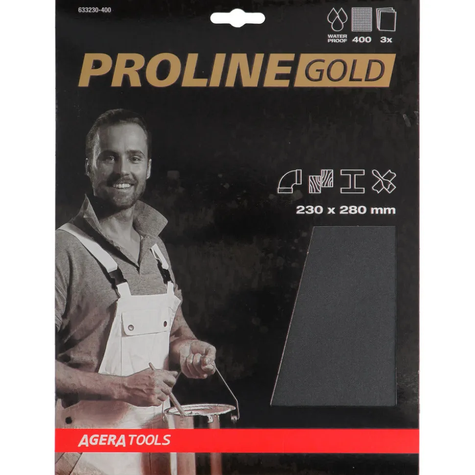 ProLine Gold Schuurpapier Nat En Droog 230x280mm