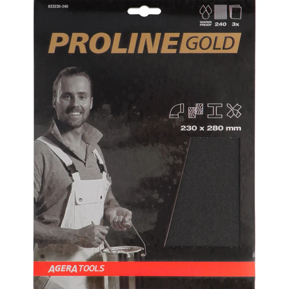 ProLine Gold Schuurpapier Nat En Droog 230x280mm