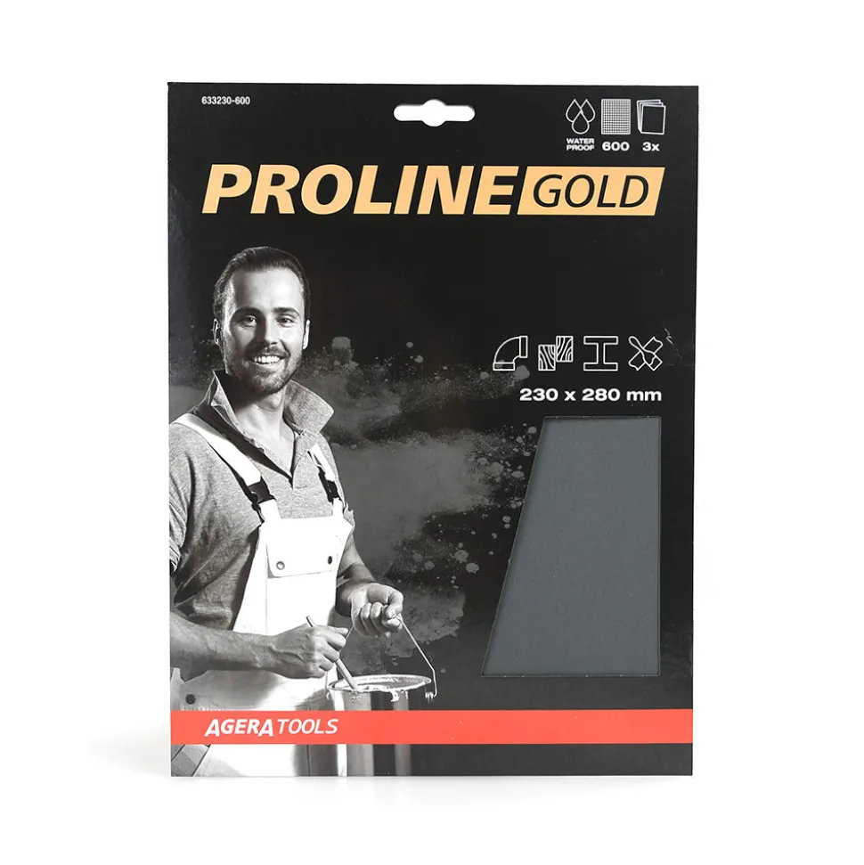 ProLine Gold Schuurpapier Nat En Droog 230x280mm