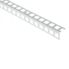 Protektor Hoekprofiel 9104 aluminium wit stucdikte 6 mm 300 cm