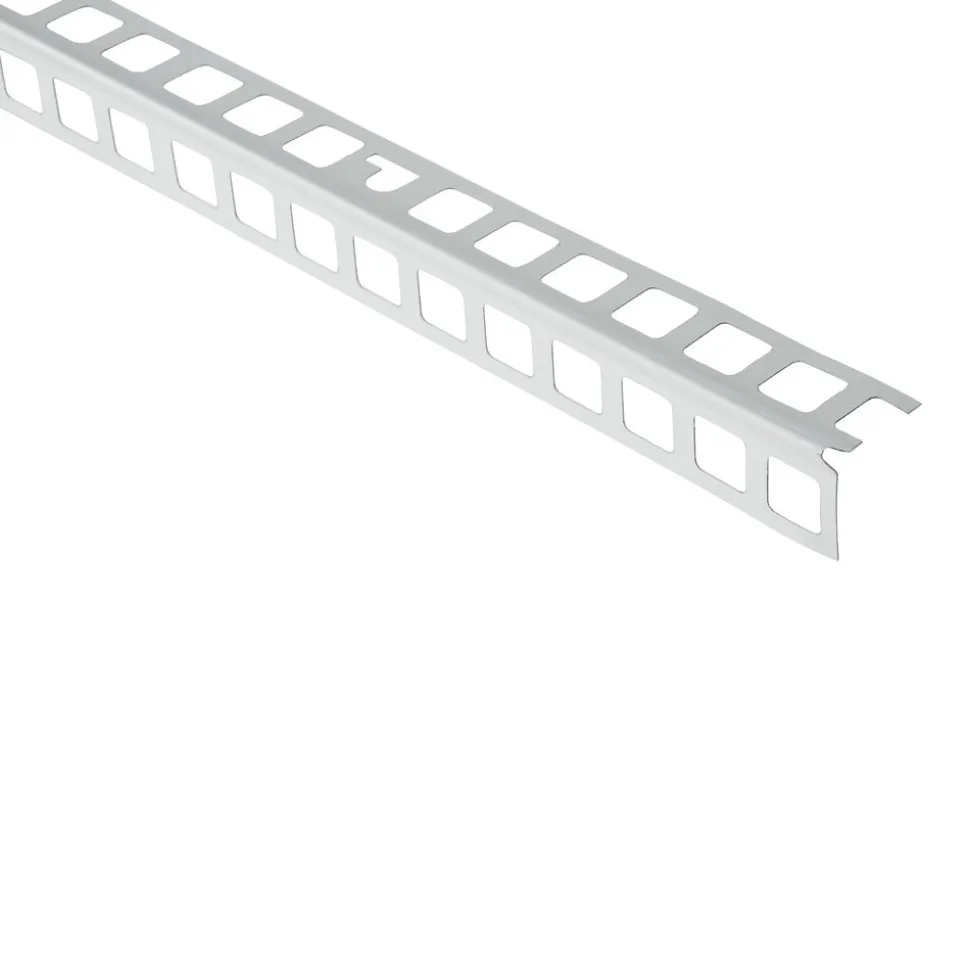 Protektor Hoekprofiel 9104 aluminium wit stucdikte 6 mm 300 cm