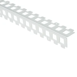 Protektor Hoekprofiel 91081 aluminium wit stucdikte 10 mm 300 cm