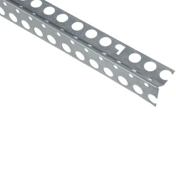 Protektor Hoekprofiel Ongelijkzijdig 1058 verzinkt staal verloopdikte stuc 8-2 mm 260 cm
