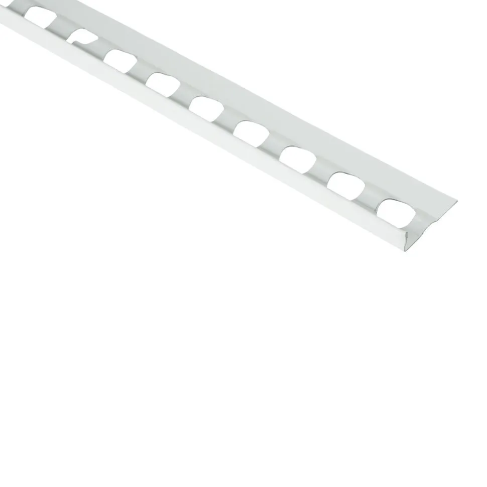 Protektor Stucstopprofiel Aluminium Wit Stucdikte 300cm