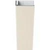 Protex Eindprofiel Aluminium/PVC Crèmewit 3000mm