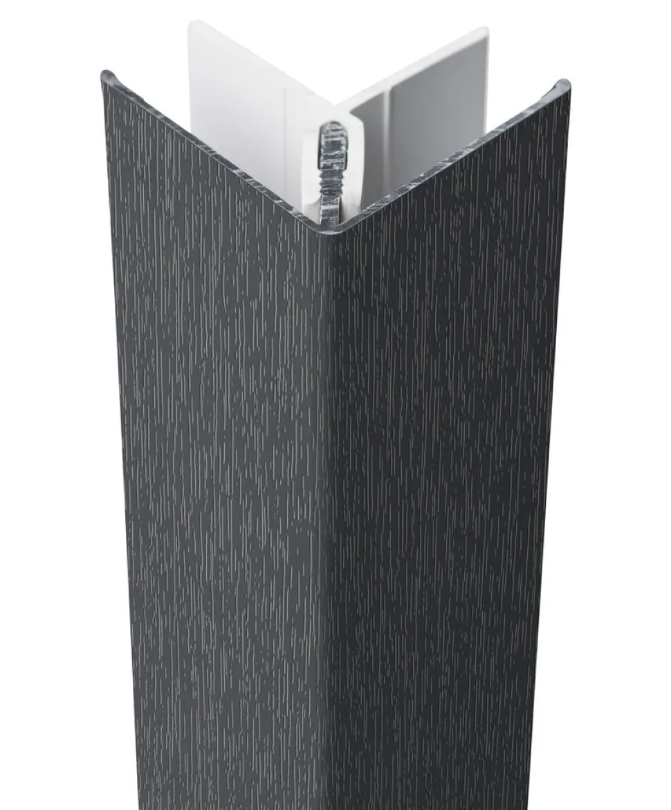 Protex Sense Buitenhoek Aluminium/PVC Antraciet 3000mm