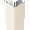 Protex Urban Buitenhoek Aluminium/PVC Zuiverwit 3000mm