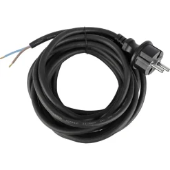 Q-link Aansluitsnoer Neopreen H07RN-F Zwart 5m