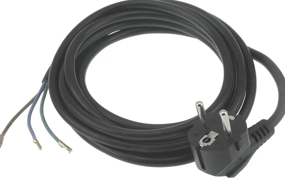 Q-link Aansluitsnoer Zwart 2500W 3x1,0mm2 2,5m Randaarde