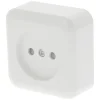 Q-Link Contactdoos Opbouw 1-Voudig Polarwit
