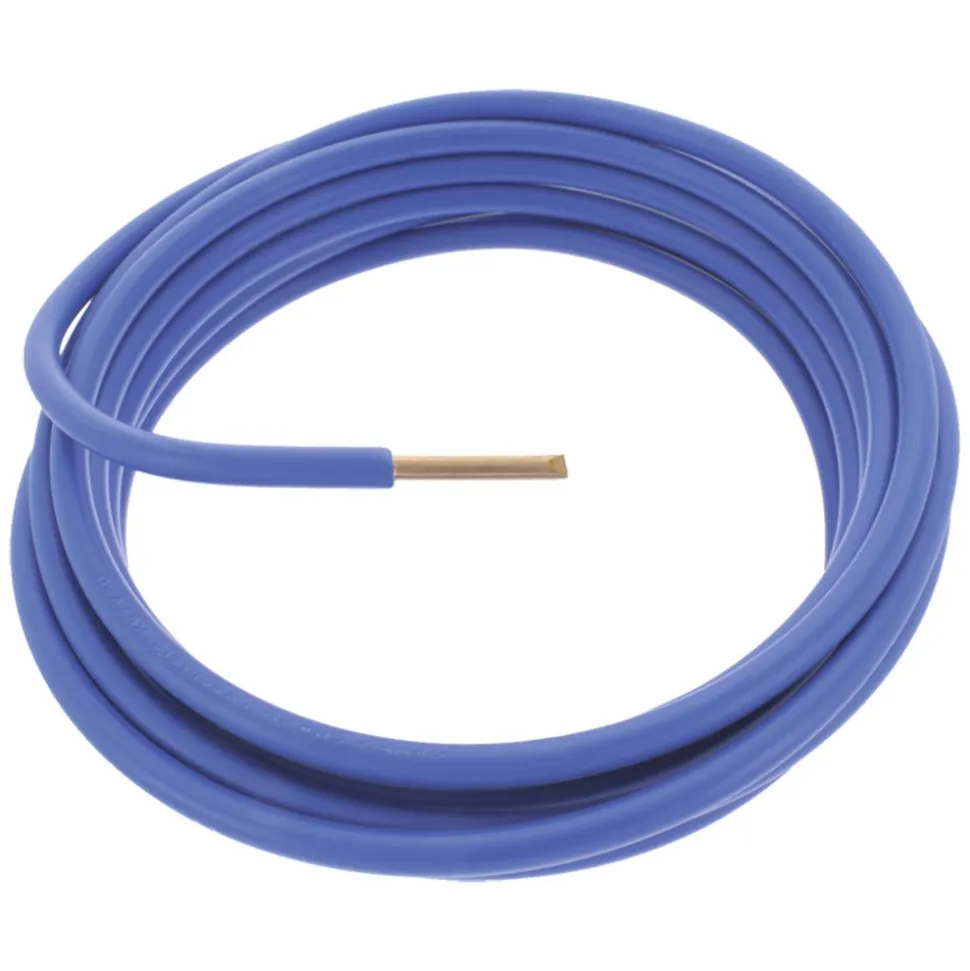 Q-Link Installatiedraad Blauw 6,0mm2 2,5m