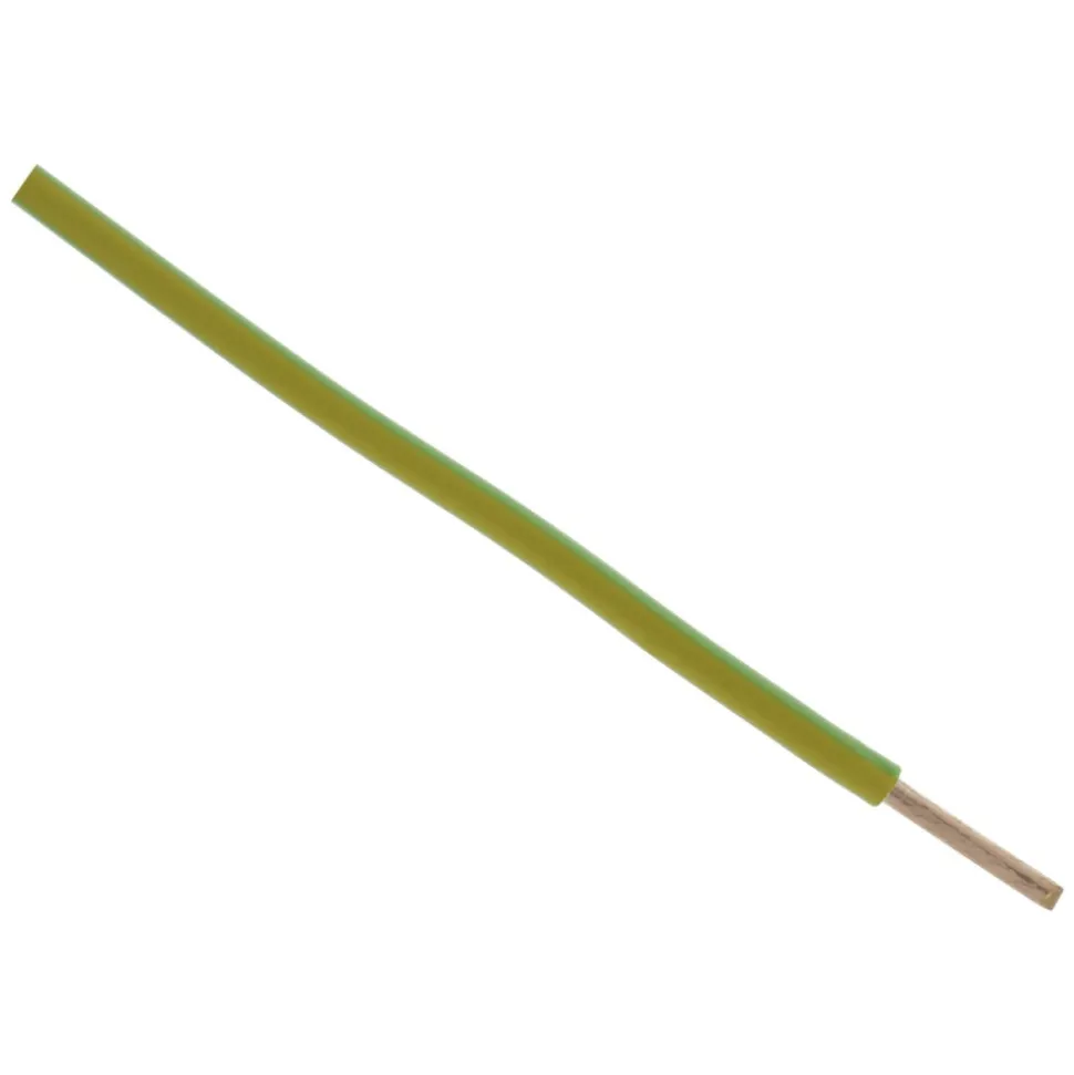 Q-Link Installatiedraad Geel/Groen 6,0mm2 2,5m