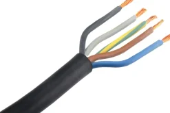Q-link Kabel Rubbel Zwart