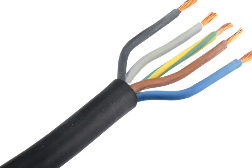 Q-link Kabel Rubbel Zwart