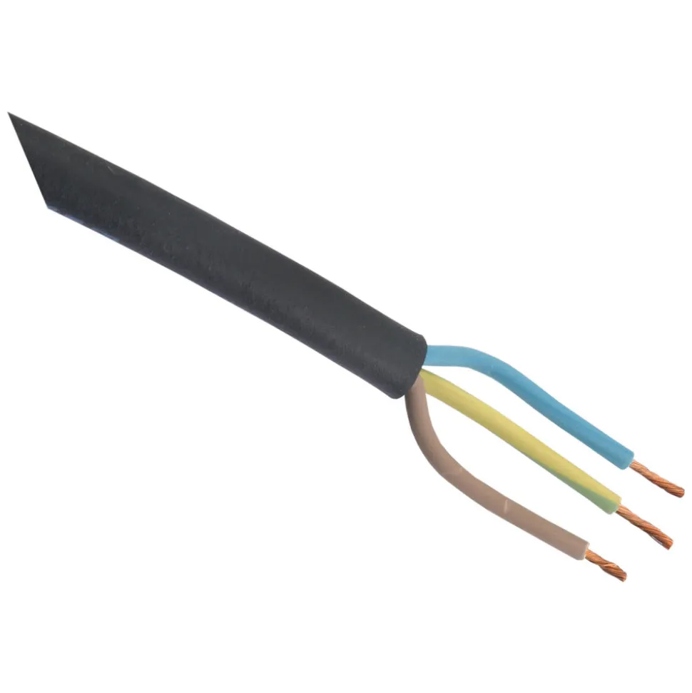 Q-link Kabel Rubbel Zwart