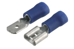 Q-Link Kabelschoen 5xSchuifstekker 5xContrastekker Rood