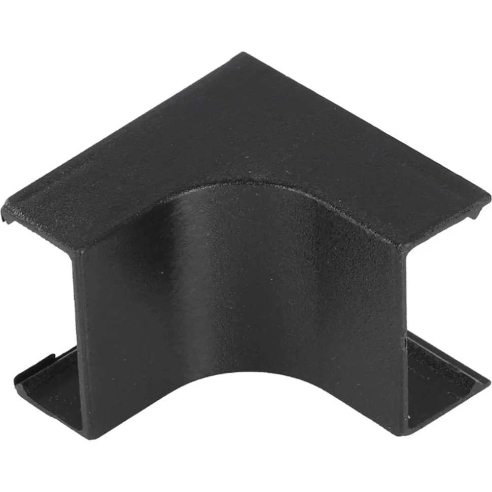 Q-Link Leidinglijst Binnenhoek Zwart 20x10mm