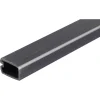 Q-Link Leidinglijst Zwart Zelfklevend 13x13mm 2m