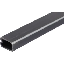Q-Link Leidinglijst Zwart Zelfklevend 13x13mm 2m