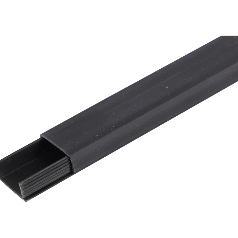 Q-Link Leidinglijst Zwart Zelfklevend 20x10mm 2m