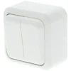 Q-Link Serieschakelaar Opbouw Polarwit