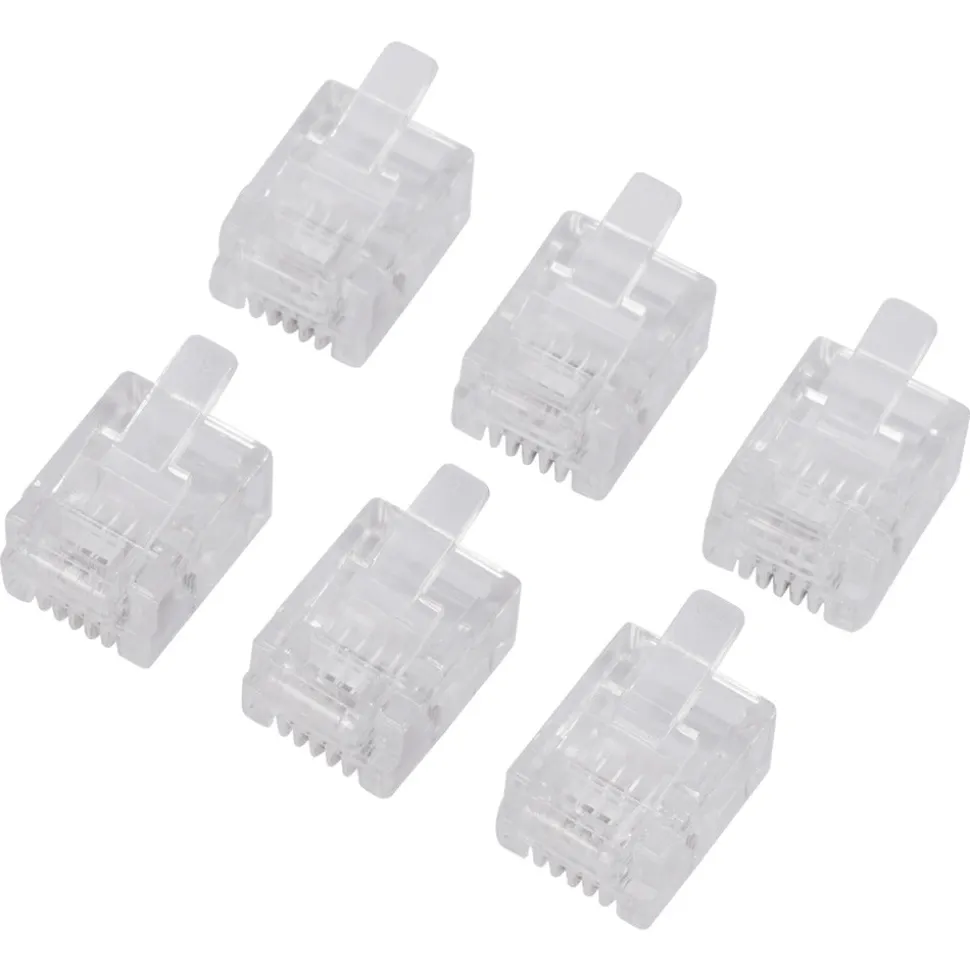 Q-Link Telefoonplug Modulair RJ11 4P 6st