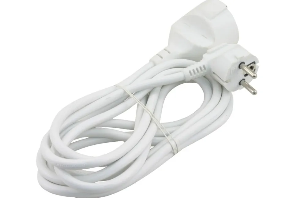 Q-link Verlengsnoer Wit 3680W 1,5mm2 3x3m Randaarde