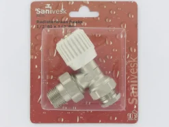 Radiatorkraan Haaks 1/2"
