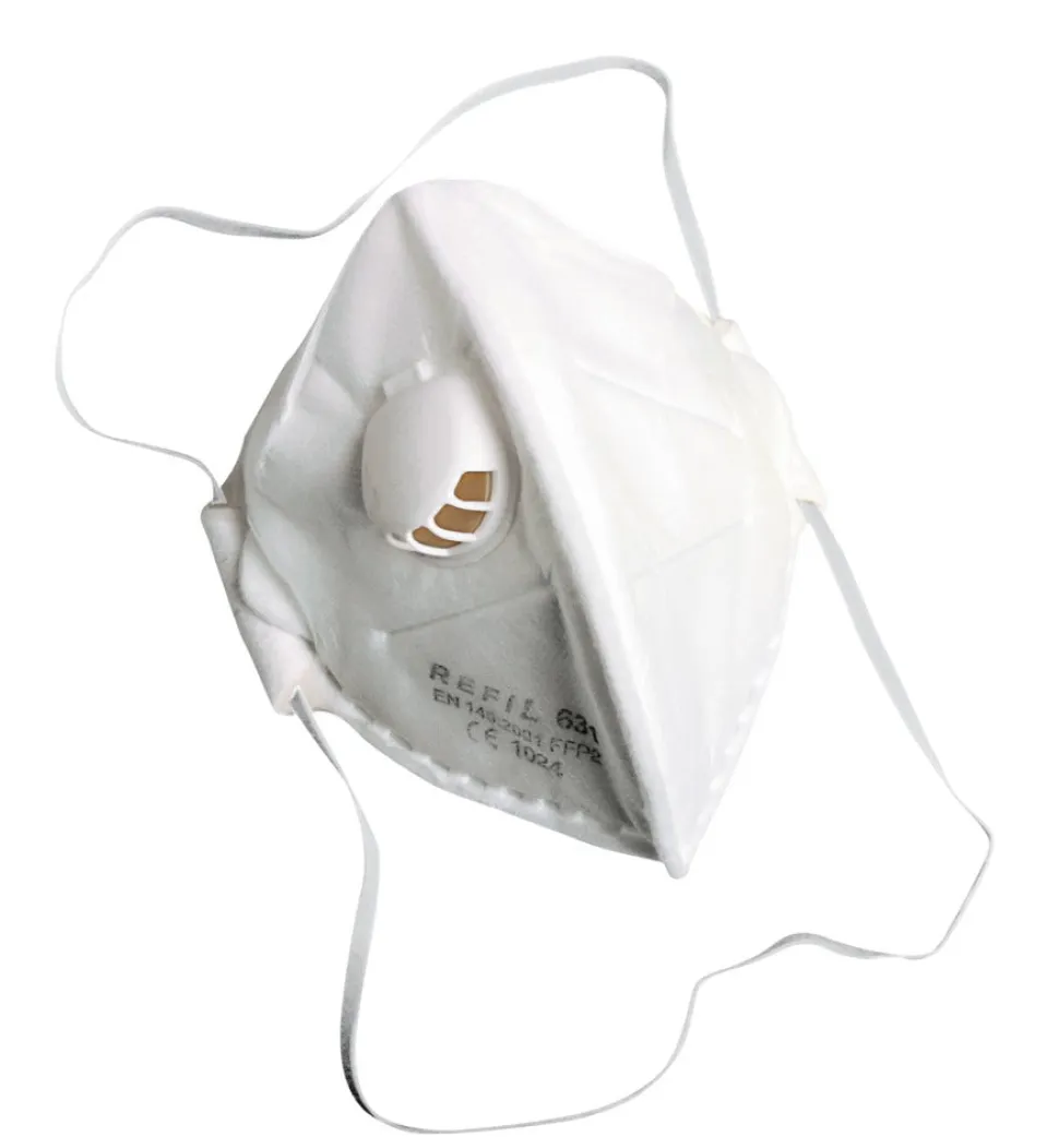 Refil Stofmasker 631 FFP2 NR D Opvouwbaar In Blister