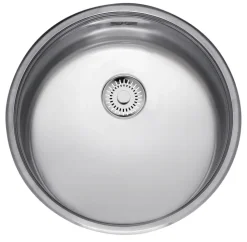 Reginox Spoelbak B2903LLU06GDS RVS rond inleg afvoer 90cm