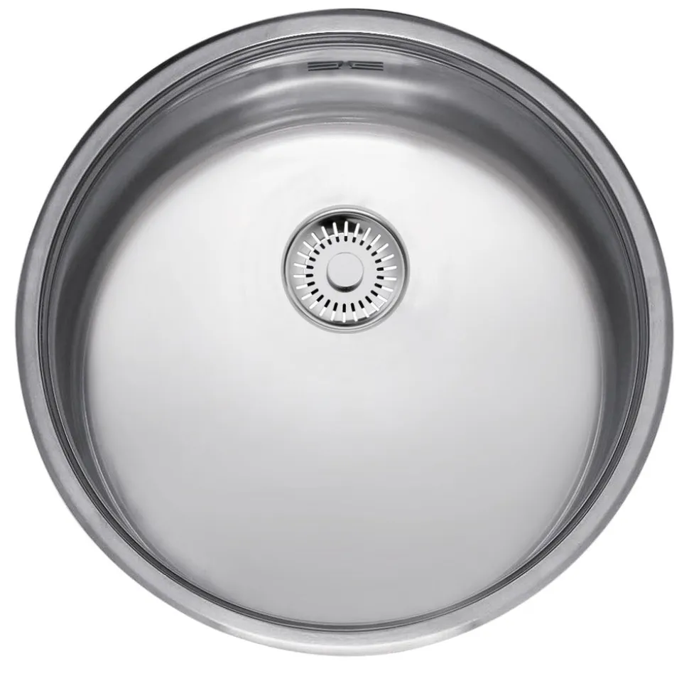 Reginox Spoelbak B2903LLU06GDS RVS rond inleg afvoer 90cm