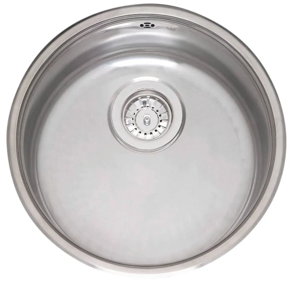 Reginox Spoelbak B2903LLU06GDS RVS rond inleg afvoer 90cm