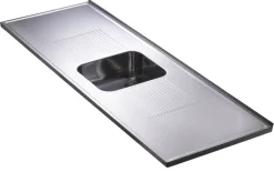 Reginox Werkblad AR106N131ER1 RVS 101,5cm met wasbak 60cm FSC Mix 70%