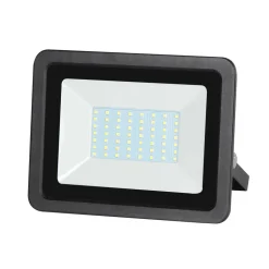 RELED LED Breedstraler Zwart 50W Met Sensor IP54