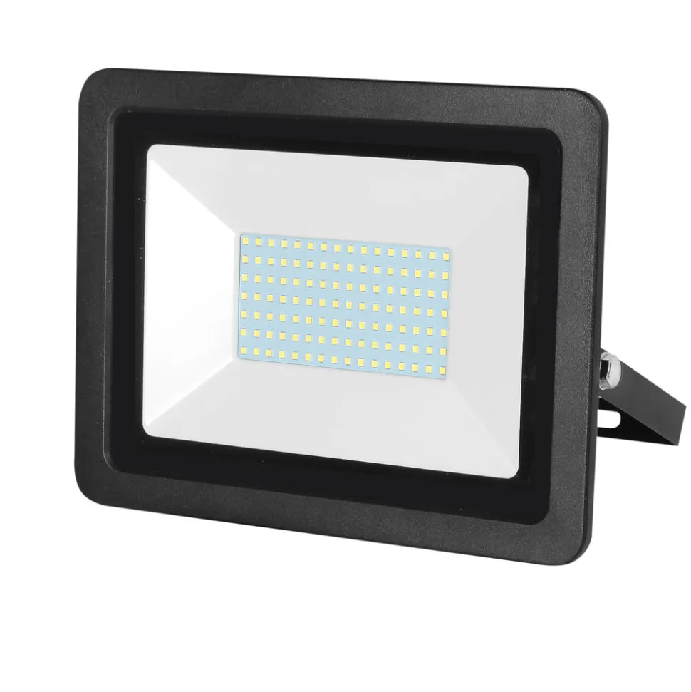RELED LED Breedstraler Zwart 100W IP65