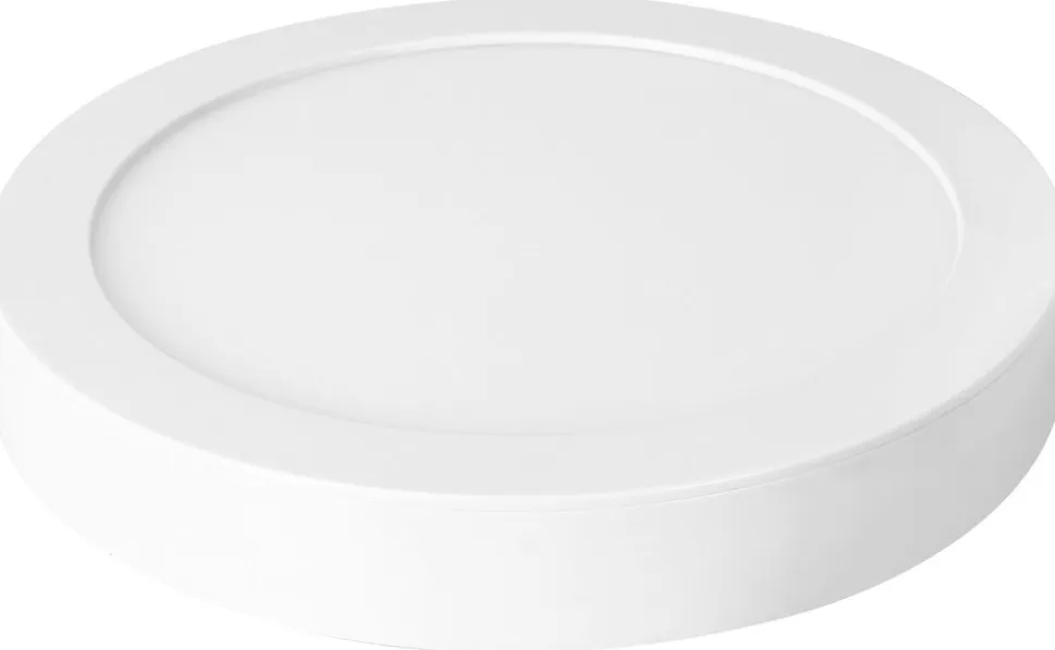RELED Plafondlamp Small Panel Wit Rond Warmwit 18W IP20 Ø22cm