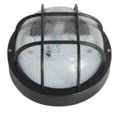 RELED Plafondlamp Zwart Rond 9W IP54