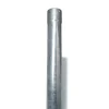 RheinZink Ondereind 80 mm staal thermisch verZinkt 2 meter
