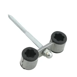 Riko CV T-beugel 22 mm met inlage - 2 stuks