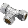 Riko Knel T-stuk 15 x 15 x 15 mm chroom